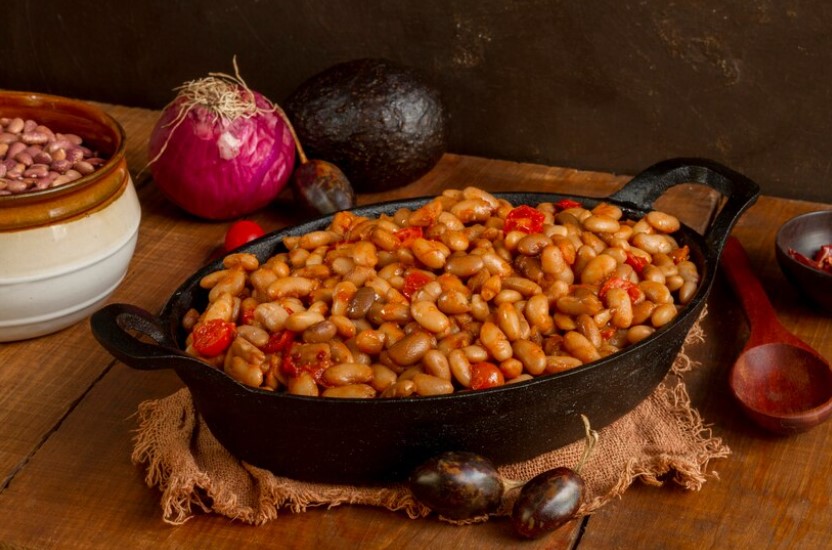 Colorful Boston Baked Beans Candy in a Vintage Jar, Symbolizing Classic American Sweets