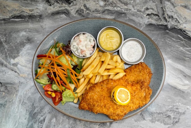 Delicious and Healthy Chicken Fried Steak Cooked in Air Fryer