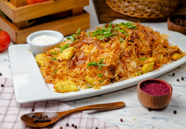 Delicious Mamaw's Chicken and Rice Casserole in a baking dish, perfect for family dinners,