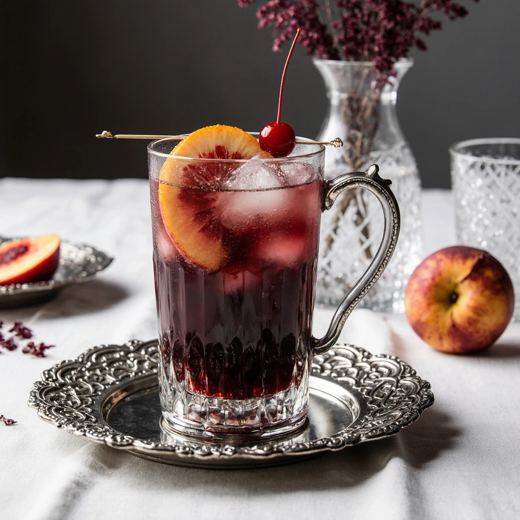 Harry Potter Polyjuice Potion Punch in a Halloween party setup with bubbling green drink